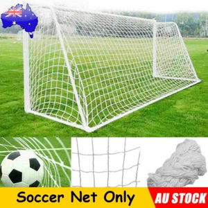24 x 8FT PE Football Net Soccer Goal Post Nets Full Size Sport Training Match - Picture 1 of 12