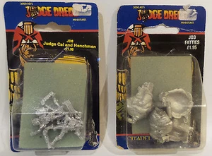JUDGE DREDD: MINIATURAS FATTIES, JUDGE CAL & HENCHMEN (TK) - Imagen 1 de 4