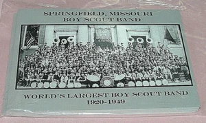 World Largest Boy Scout Band Postcard BSA Missouri Post Card Scouting America - Picture 1 of 1