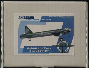 Anigrand Models 1/144 BLOHM und VOSS Bv.P.184 German Long Range Bomber Project - Picture 1 of 4