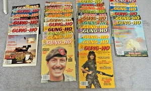 Lot of 36 Gung Ho Magazines for the International Military Man Dated 1981 - 1984 - Bild 1 von 6