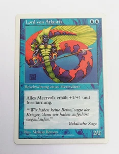 MTG | Lord von Atlantis | Lord of Atlantis | 5th Edition | German | VG-EX - Bild 1 von 2