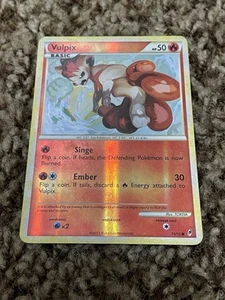 Pokemon Card - Vulpix Call of Legends 75/95 Reverse Holo - Picture 1 of 6