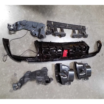 For 2015-2021 Benz W205 C200 C300 C250 Used Rear Bumper Diffuser Lip Exhaust Tip - Изображение 1 из 3