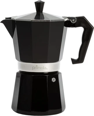 Cafeteira e espresso Primula Classic fogão, panela Moka para italiano - Imagem 1 de 4