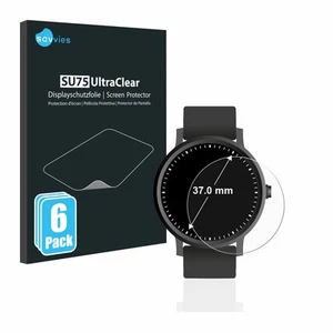 6x Folie für Kreisrunde Displays (ø: 37 mm) Schutzfolie Displayschutz Display - Bild 1 von 11