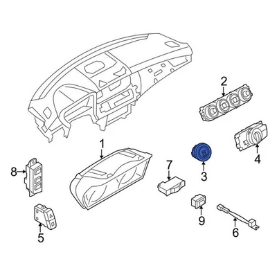 For BMW Z4 2009-2016 BMW 61319154945 Ignition Switch — 第 1/3 张图片