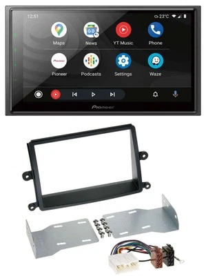 Pioneer USB 2DIN DAB MP3 Bluetooth Autoradio für Mitsubishi L200 (06-15) - Bild 1 von 4