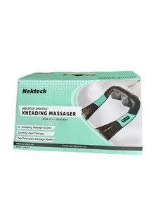 Neckteck Shiatsu Neck Shoulder Massage With Heat New - Picture 1 of 5