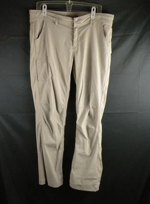 Prana Pants Womens 12 Tall Convertible Hiking Outdoor Stretch Travel Pockets - Image 1 of 4