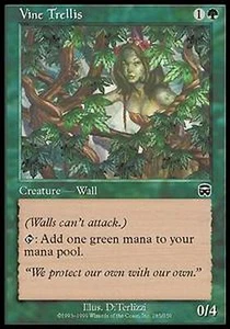 *MRM* ENGLISH 4x Treille - Vine Trellis MTG MMQ - Picture 1 of 1