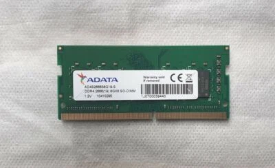ADATA 8GB SO-DIMM DDR4 2666 19.0 1.2v AD4S266638G19-S - Image 1 of 2