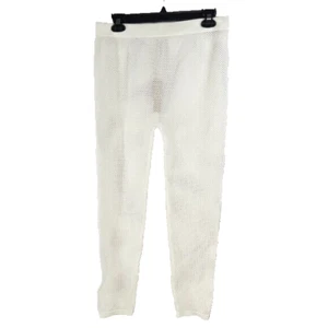 SKIMS Mesh Leggings Women's 4XL Marble Size 4XL White Pants Swim Fishnet Style - Picture 1 of 7