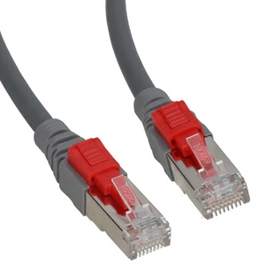 Excel Cat6a SFTP LAN LSOH blindé câble à faible fumée verrouillage patch plombs - Photo 1/12