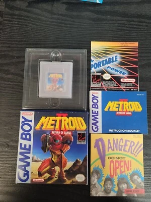 Metroid II: Return of Samus 2 Nintendo GameBoy Complete In Box CIB Near Mint - Image 1 of 4