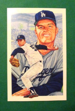 LEGENDS SPORTS MEMORABILIA MAGAZINE DON DRYSDALE SECOND SERIES #5 POSTCARD