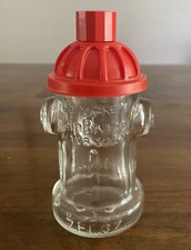 Mennen Skin Bracer After Shave Fireman FIRE HYDRANT Plug Glass Bottle