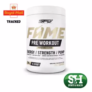 Pre Workout 300 g FAME SFD Mango Punch 25 servings Fresh Stock EXP 09.2025 - Picture 1 of 7