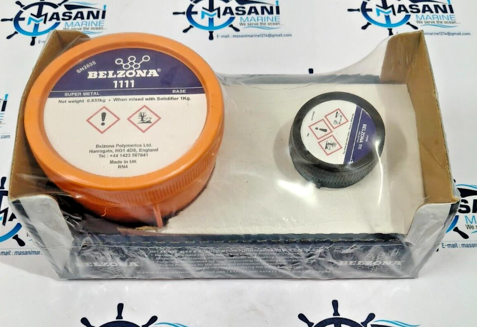 BELZONA 1111 SUPER METAL BASE AND SOLIDIFIRE 1KG - Image 1 of 4