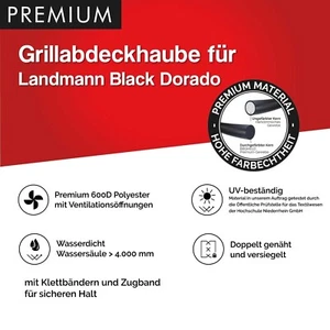 Premium Grill Abdeckhaube für Landmann Dorado - Bild 1 von 8