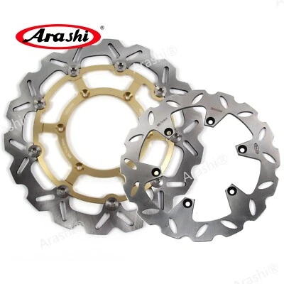 Discos de freno delanteros traseros para Suzuki DRZ400SM 2005-2024 DR-Z DRZ 400 SM SuperMotard Foto 1 de 4