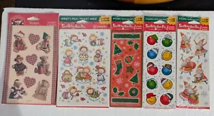 Lote de pegatinas American Greeting selladas-Navidad-Santa Claus-Ángeles-Bombillas-Osos - Imagen 1 de 8