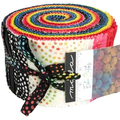 Echo Batiks Jelly Roll by Moda Fabrics - Image 1 of 3