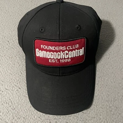 South Carolina Gamecocks Sombrero Founders Club Snapback Seis Paneles Negro Gorra de Béisbol Foto 1 de 4