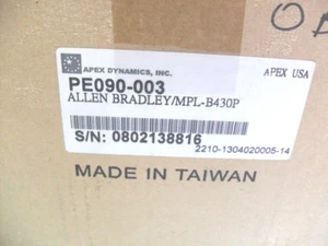APEX DYNAMICS Planetary Gearbox PE090-003 - 003:1 ratio A-B MPL-B430P NIB  - Picture 1 of 4