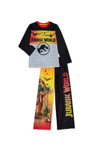 NWt Lego 6 7 jurassic world dinosaurs fall pajamas winter legos christmas boys - Picture 1 of 7