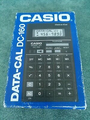 Casio Data Cal DC-160 Calculadora - Nueva Con Caja • 10.50€
