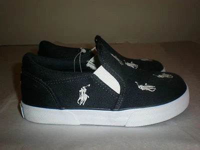 ZAPATILLAS NIÑO RALPH LAUREN TALLA 5 AZUL MARINO Y BLANCO NUEVAS SIN CAJA Foto 1 de 3