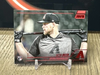 2022 Topps Stadium Club - Seth Beer #98 Red Foil (RC) - Image 1 of 2