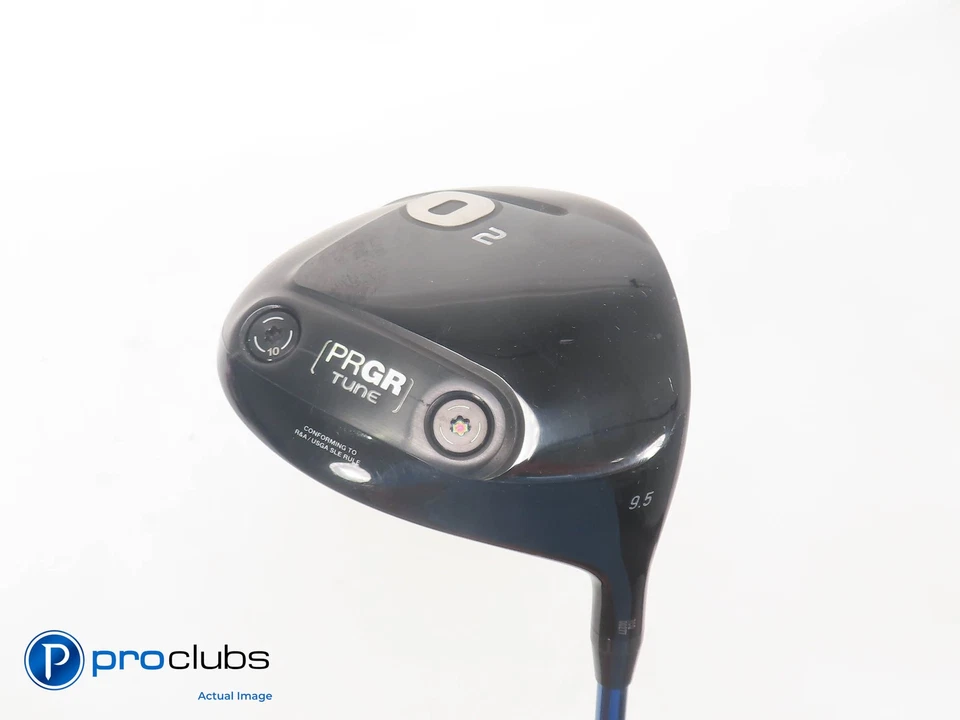 Nice PRGR Tune 02 9.5* DRIVER - Diamana TB 50 Extra-Stiff Flex 393288 - Image 1 of 4