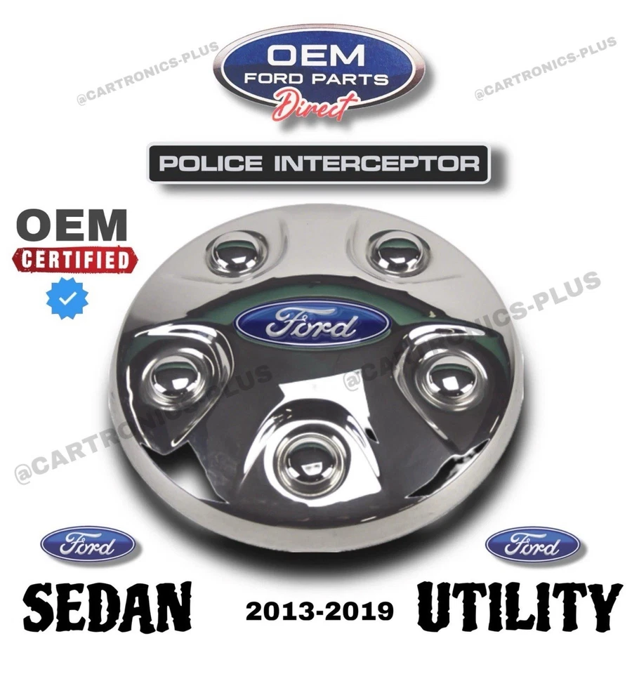 FORD OEM CENTER CAP POLICE INTERCEPTOR 2013-2019 Utility/Sedan - Image 1 of 4