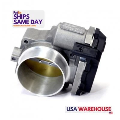 Bbk 1823, un cuerpo de acelerador de aluminio natural 85 mm para Ford F150 Truc 10-14 6,2 L Foto 1 de 4