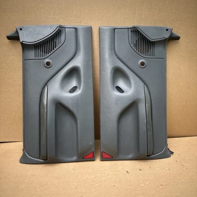 OEM 92-96 Ford F150 F250 F350 XLT Bronco  Manual Door Panels, Gray - Image 1 of 4