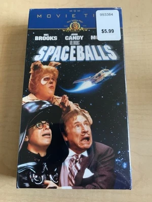 Spaceballs (VHS, 1997) MGM John Candy Mel Brooks Moranis NEW VHS Foto 1 de 2