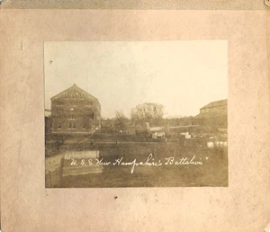 Altes Foto an Bord - USA New Hampshire's Battalion - Bild 1 von 1