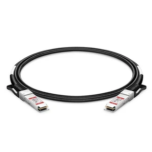 100 sztuk 0,5m 40G QSFP + pasywne bezpośrednie mocowanie kabel miedziany kabel do układania w stosy - Zdjęcie 1 z 1