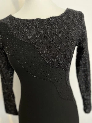 Robe de soirée longue mariage / Fêtes / Cocktails - Noir - Photo 1/4