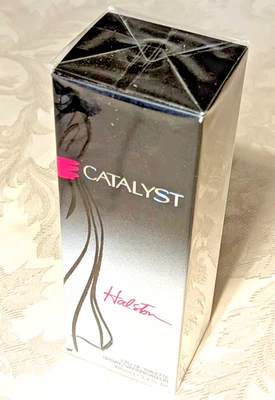 Eau de Toilette HALSTON CATALYST de colección 3,4 oz ~ 100 ml FRANCIA sellado ¡Nuevo en caja! Foto 1 de 4