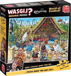 NEW Jumbo WASGIJ? Jigsaw Puzzle 1000 Pieces 1110100508 World of Sindbad! - Imagen 1 de 2