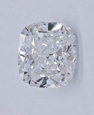 1.50 Carat Cushion Cut Lab Grown Diamond VVS1 D Color Certified Loose Diamond - Image 1 of 2