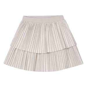 Mayoral Plated Beige Girls skirt ,size : 3,6,7,8y - Picture 1 of 2
