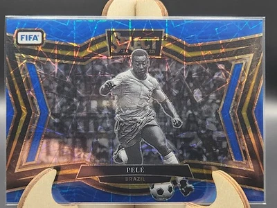 2024-25 Panini Select Fifa - Field Level Pele #250 Blue Lazer SP Brazil Free S&H - Image 1 of 2