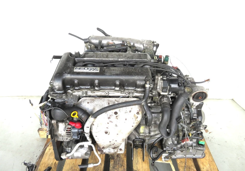 Nissan Primera SR20VE NEO VVL Engine DOHC 2.0 G20 200SX Altima Primera FOR PARTS - Image 1 of 4