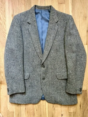 Vintage Magee Tailored Donegal Handwoven Irish Tweed Mens 42 Wool Blazer Ireland - Image 1 of 4