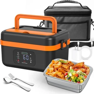 Elektrische Brotdose für Erwachsene - Beheizte Brotdose für Männer Frauen Isoliert & Selbst - Bild 1 von 9