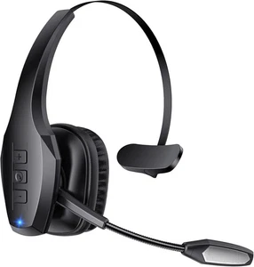 Trucker Bluetooth Headset, Wireless Headset with Mic, Bluetooth Headsets with Du - Picture 1 of 6
